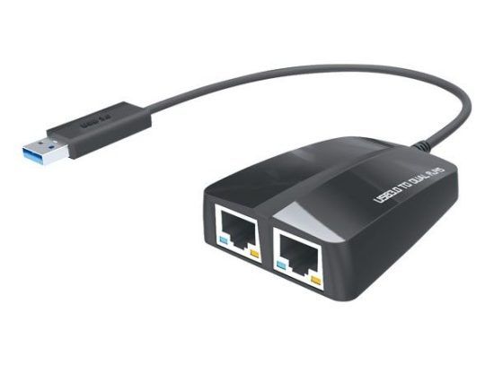 کابل تبدیل USB 3.0 به دو پورت LAN یونیتک Y-3463