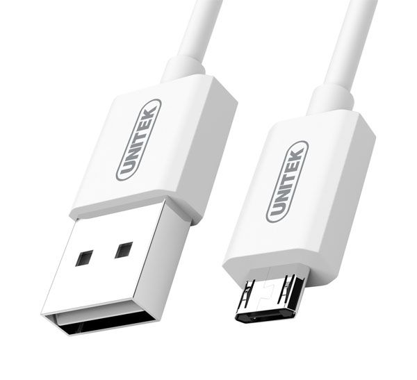 کابل شارژر Micro USB یونیتک Y-C4035WH