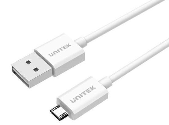 کابل شارژر Micro USB یونیتک Y-C4035WH