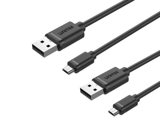 کابل شارژر Micro USB یونیتک C4050BK