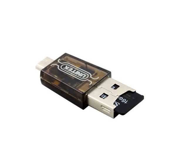 رم ریدر USB2.0 و micro USB یونیتک Y-2212