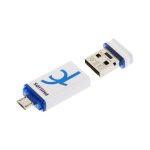 فلش USB 2.0 فیلیپس OTG ظرفیت 16 گیگابایت