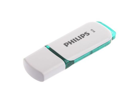 فلش USB 2.0 فیلیپس snow ظرفیت 8 گیگابایت