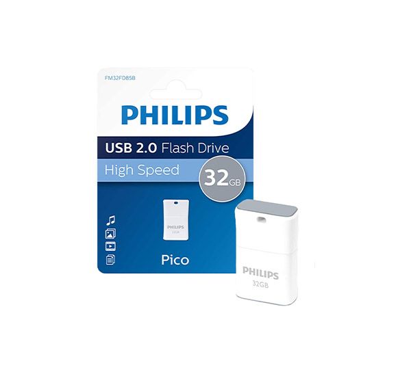 فلش USB 2.0 فیلیپس PICO ظرفیت 32 گیگابایت