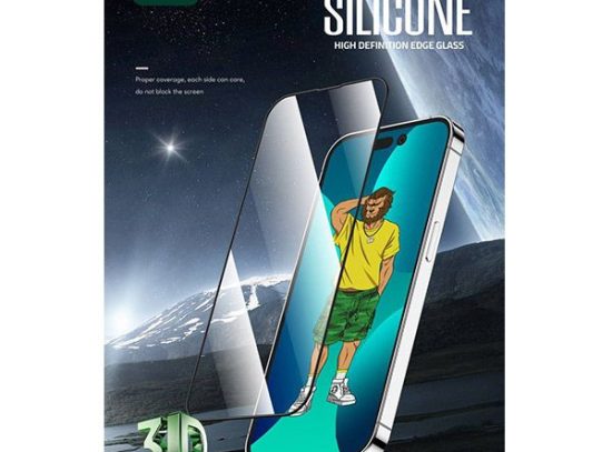 گلس گرین آیفون 3D Silicone HD