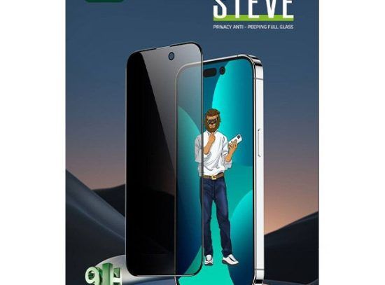 گلس آیفون Green 9H Steve Privacy