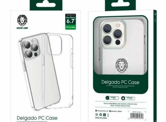 قاب آیفون 14 پرومکس مدل Green Delgado PC Case