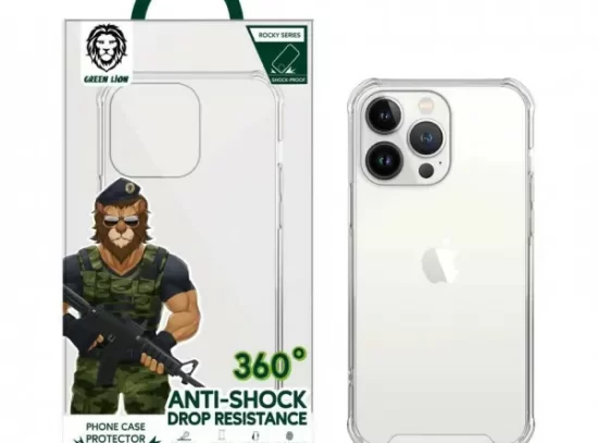 قاب گوشی شفاف مدل Green Anti-Shock برای گوشی iphone13 pro