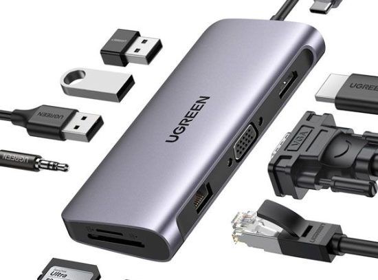 هاب 10 پورت USB-C یوگرین مدل CM179 کد 80133