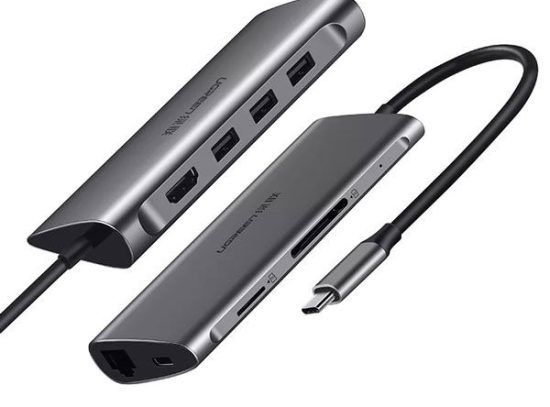 هاب 8 پورت USB-C یوگرین مدل CM121 کد 50538