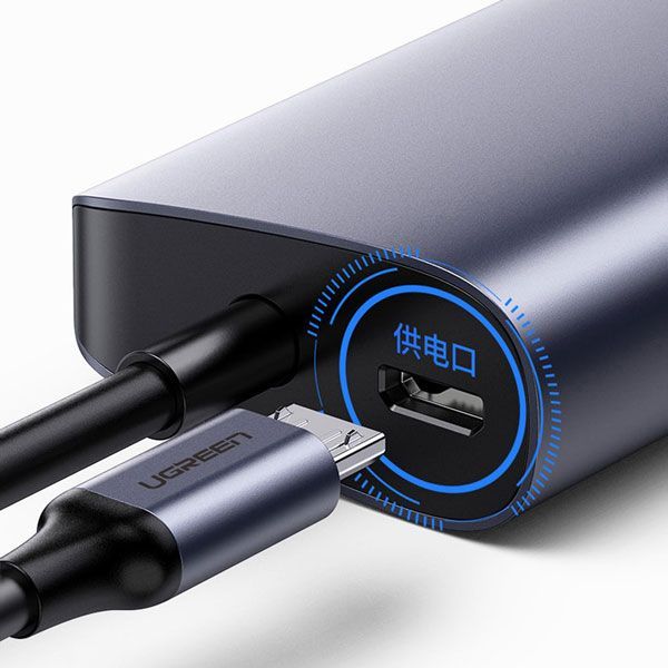 هاب مبدل یوگرین USB-C To 3*USB 3.0 A HUB مدل CM252 کد 60718