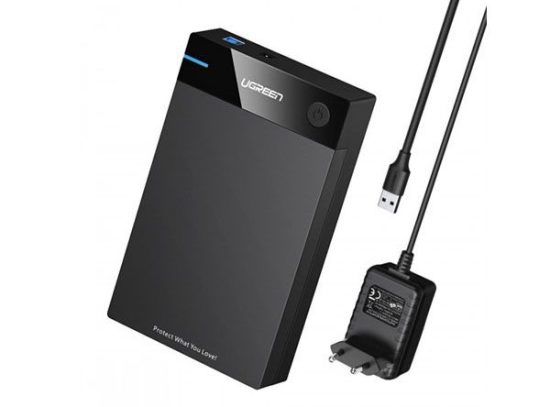 قاب هارد USB 3.0 B To 3.5''/2.5" SATA یوگرین مدل US222