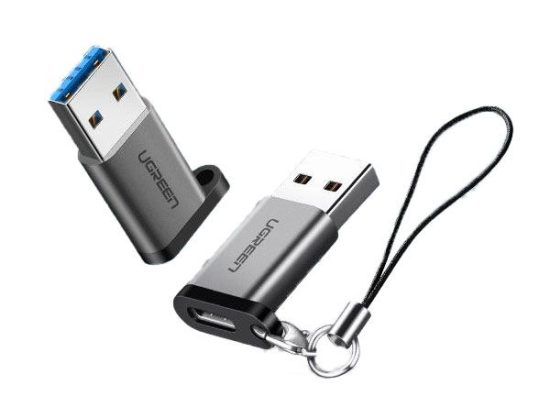 مبدل USB 3.0 A Male To USB-C 3.1 Female یوگرین مدل US276 کد 50533