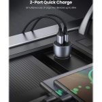 شارژر فندکی USB-A 36W یوگرین مدل CD213 کد 10144