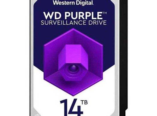 هارد دیسک اینترنال وسترن دیجیتال مدل WD141PURP ظرفیت 14 ترابایت