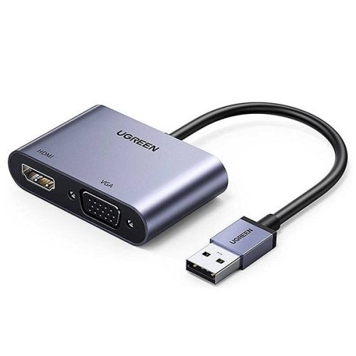 تبدیل USB 3.0 به HDMI و VGA یوگرین مدل CM449 کد 20518