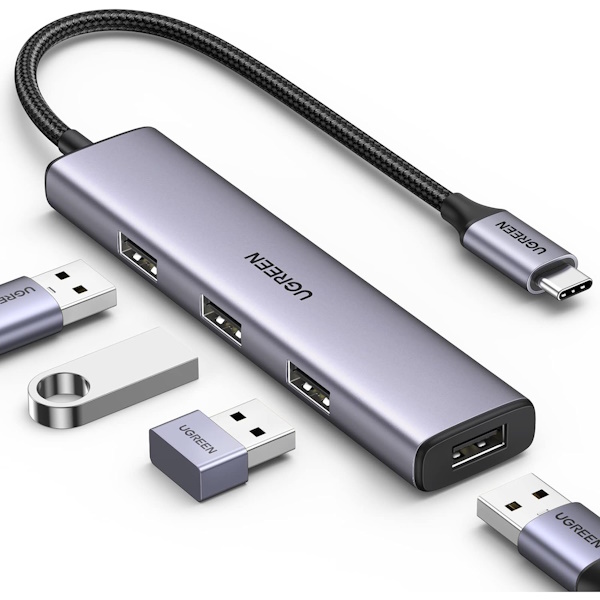 هاب 4 پورت USB-C یوگرین مدل CM473