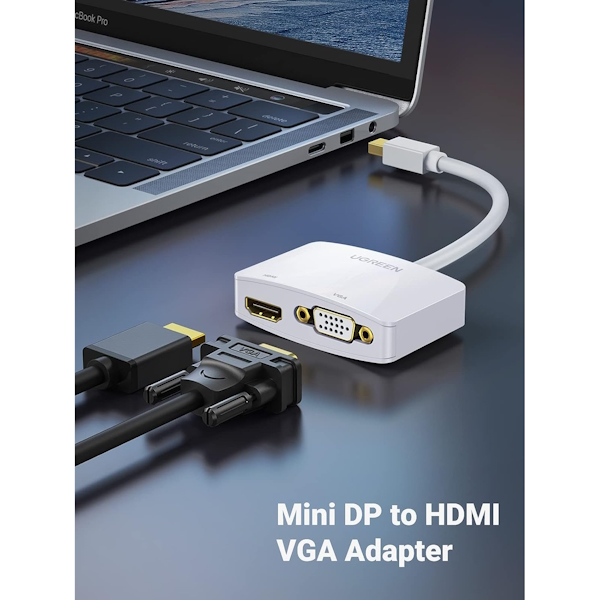 مبدل Mini DisplayPort به HDMI/VGA یوگرین مدل MD115 کد 20421