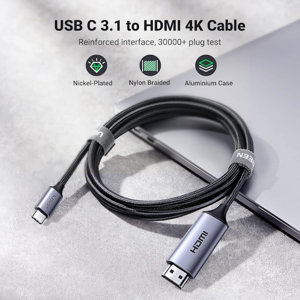 تبدیل USB-C به HDMI یوگرین مدل MM142 کد 50570