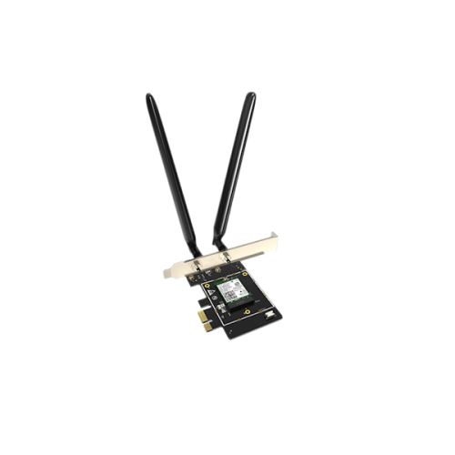 کارت شبکه PCIe بلوتوثی AX3000 Wi-Fi 6 تندا مدل E33