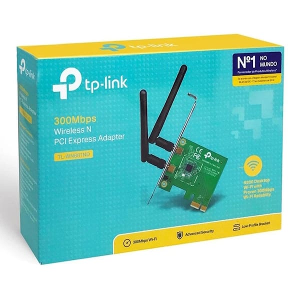 کارت شبکه بی سیم 300Mbps تی پی لینک مدل TL-WN881ND