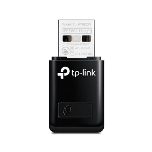 کارت شبکه USB مینی بی سیم 300Mbps تی پی لینک مدل TL-WN823N