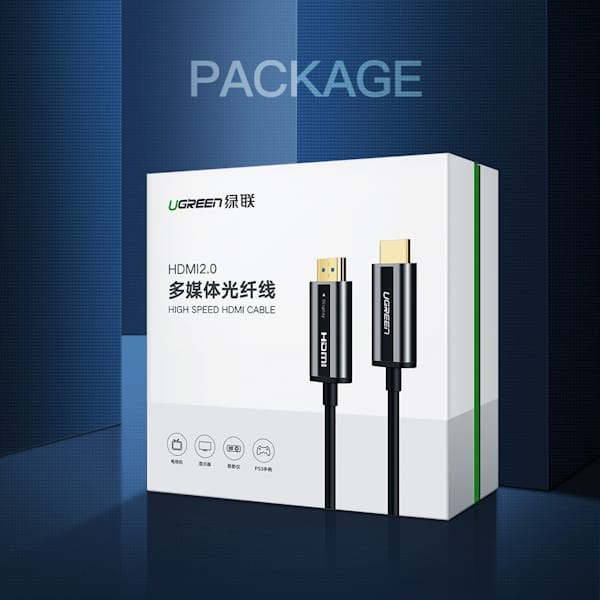 کابل HDMI یوگرین مدل HD132 کد 50215 طول 15 متر