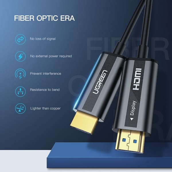 کابل HDMI یوگرین مدل HD132 کد 50215 طول 15 متر